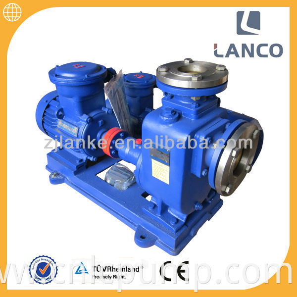 China Factory ZW Series diesel engine self priming mobile dry prime sewage pump